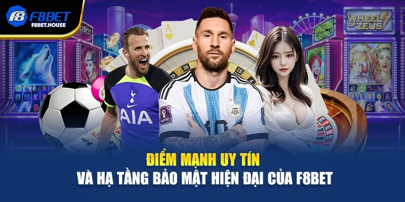 Điểm mạnh uy tín và hạ tầng bảo mật hiện đại của F8bet